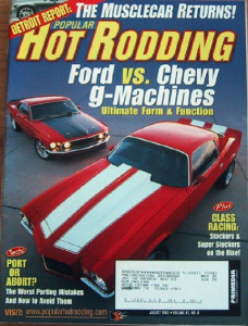 POPULAR HOT RODDING 2003 AUG - BOSS 302, ZL1 VETTE, HEMI GTX